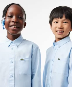 Chemise Enfant Avec Poches Contrastees Sur Le Devant | Lacoste Best Sale