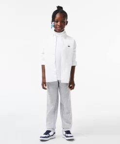 Chemise Enfant Avec Poches Contrastees Sur Le Devant | Lacoste Store