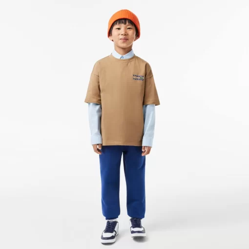 Chemise Enfant Avec Poches Contrastees Sur Le Devant | Lacoste Best Sale