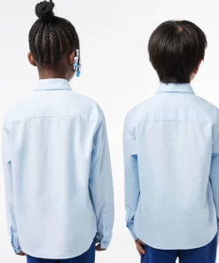 Chemise Enfant Avec Poches Contrastees Sur Le Devant | Lacoste Best Sale