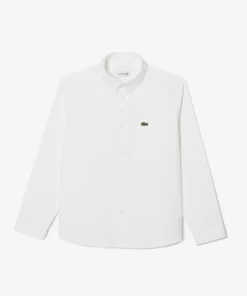 Chemise Enfant Avec Poches Contrastees Sur Le Devant | Lacoste Store