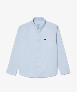 Chemise Enfant Avec Poches Contrastees Sur Le Devant | Lacoste Best Sale