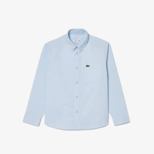 Chemise Enfant Avec Poches Contrastees Sur Le Devant | Lacoste Best Sale