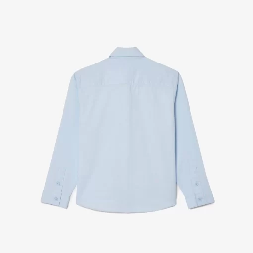 Chemise Enfant Avec Poches Contrastees Sur Le Devant | Lacoste Best Sale