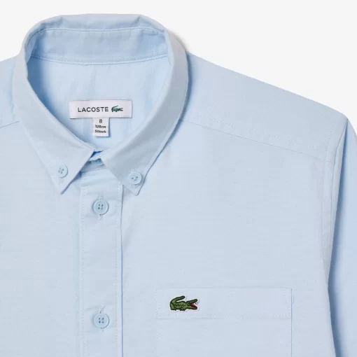 Chemise Enfant Avec Poches Contrastees Sur Le Devant | Lacoste Best Sale