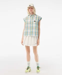 Chemise Femme Avec Imprime Carreaux | Lacoste Store