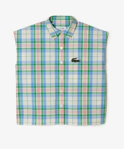 Chemise Femme Avec Imprime Carreaux | Lacoste Store