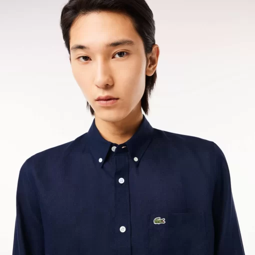 Chemise Homme En Lin | Lacoste Best