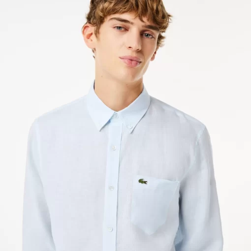 Chemise Homme En Lin | Lacoste Best