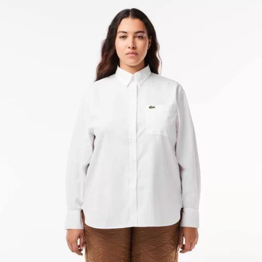 Chemise Oversize Avec Poche Poitrine | Lacoste Flash Sale