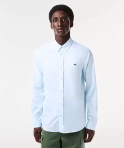 Chemise Regular Fit En Coton Premium Uni | Lacoste Cheap