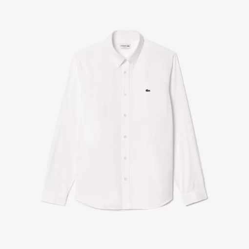 Chemise Regular Fit En Coton Premium Uni | Lacoste Store