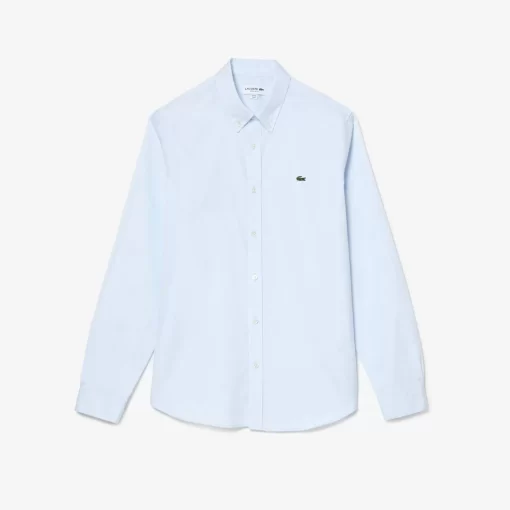 Chemise Regular Fit En Coton Premium Uni | Lacoste Cheap