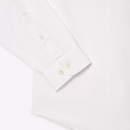 Chemise Regular Fit En Coton Premium Uni | Lacoste Store