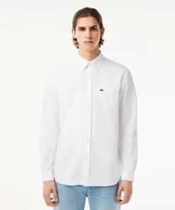 Chemise Regular Fit Oxford En Coton | Lacoste Outlet