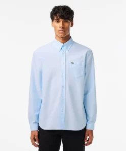 Chemise Regular Fit Oxford En Coton | Lacoste Store