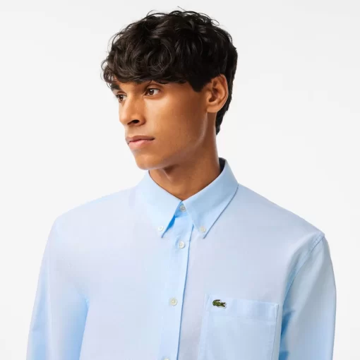 Chemise Regular Fit Oxford En Coton | Lacoste Store