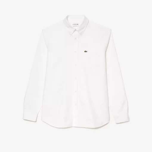 Chemise Regular Fit Oxford En Coton | Lacoste Outlet