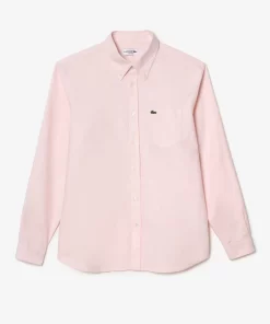 Chemise Regular Fit Oxford En Coton | Lacoste Shop