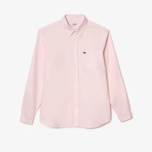 Chemise Regular Fit Oxford En Coton | Lacoste Shop