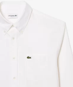 Chemise Regular Fit Oxford En Coton | Lacoste Outlet