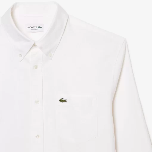 Chemise Regular Fit Oxford En Coton | Lacoste Outlet