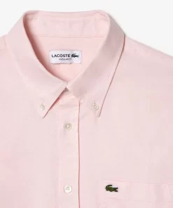 Chemise Regular Fit Oxford En Coton | Lacoste Shop