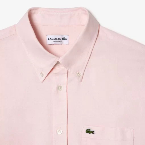 Chemise Regular Fit Oxford En Coton | Lacoste Shop