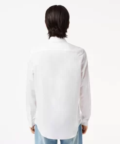 Chemise Regular Fit Unie En Coton Premium | Lacoste Fashion