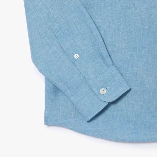 Chemise Slim Fit En Chambray De Coton | Lacoste Flash Sale