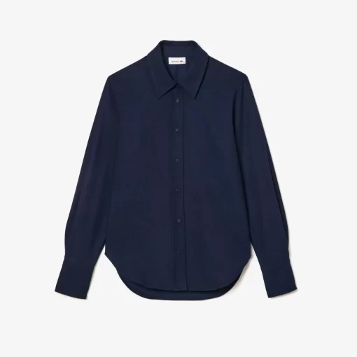 Chemise Slim Fit En Flanelle | Lacoste Fashion