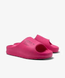 Claquettes Serve Slide 2.0 Femme Avec Marquage | Lacoste Store