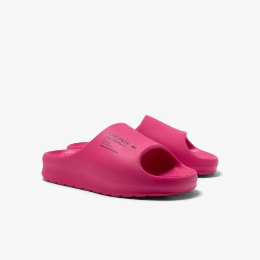 Claquettes Serve Slide 2.0 Femme Avec Marquage | Lacoste Store