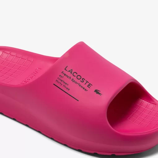 Claquettes Serve Slide 2.0 Femme Avec Marquage | Lacoste Store