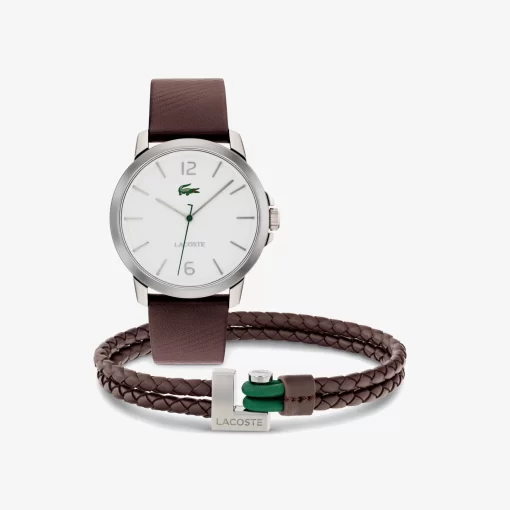 Coffret Cadeau Avec Montre Et Bijou Pour Homme | Lacoste Cheap