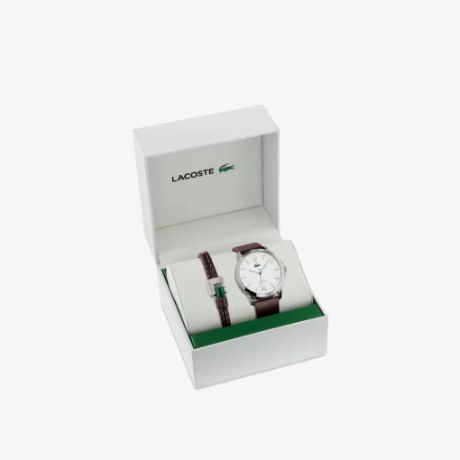 Coffret Cadeau Avec Montre Et Bijou Pour Homme | Lacoste Cheap