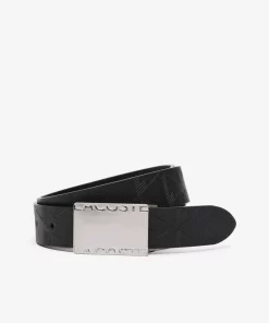 Coffret Ceinture En Cuir Avec 2 Boucles Siglees | Lacoste Fashion