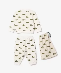 Coffret Pyjama Imprime Crocodile En Coton | Lacoste Best