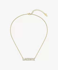 Collier Script Femme | Lacoste Clearance