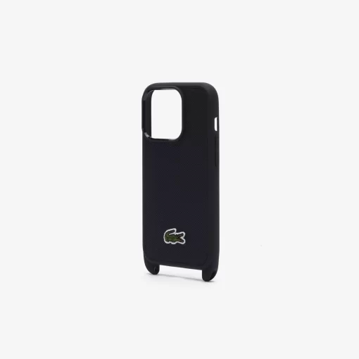 Coque Iphone 15 Pro Avec Broderie Crocodile | Lacoste Best Sale