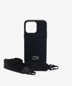 Coque Iphone 15 Pro Max Avec Crocodile Brode | Lacoste Outlet