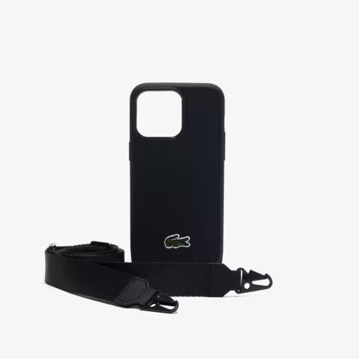 Coque Iphone 15 Pro Max Avec Crocodile Brode | Lacoste Outlet