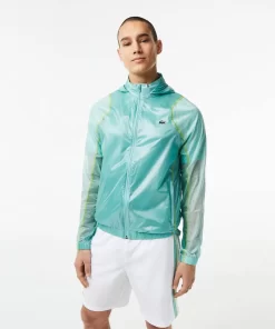 Coupe-Vent Impermeable A Capuche Homme Sport | Lacoste Store