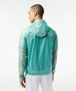 Coupe-Vent Impermeable A Capuche Homme Sport | Lacoste Store