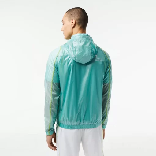 Coupe-Vent Impermeable A Capuche Homme Sport | Lacoste Store