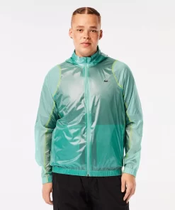 Coupe-Vent Impermeable A Capuche Homme Sport | Lacoste Store