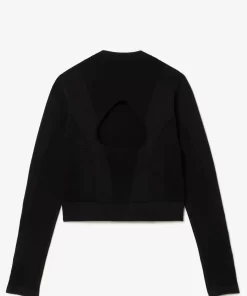 Crop Top Manches Longues Sport Sans Couture | Lacoste Store