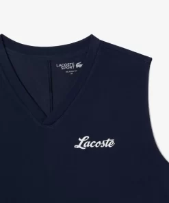 Crop Top Sport Ultra-Dry Avec Imprime | Lacoste Online