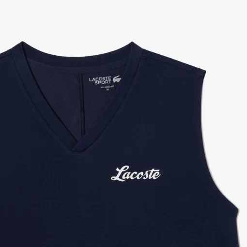 Crop Top Sport Ultra-Dry Avec Imprime | Lacoste Online