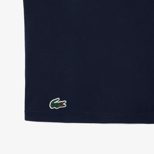 Crop Top Sport Ultra-Dry Avec Imprime | Lacoste Online